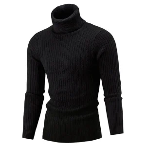 Klaus Pull Col Roulé Homme – Tricot Exclusif Élégant & Confortable en Maille Haut de Gamme
