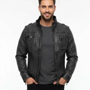 Milet Veste Homme Zippée Casual – Veste Tendance Moderne au Style Urbain