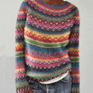 Addilyn Pull Femme – Chaud en Laine pour l’Automne & Style Élégant